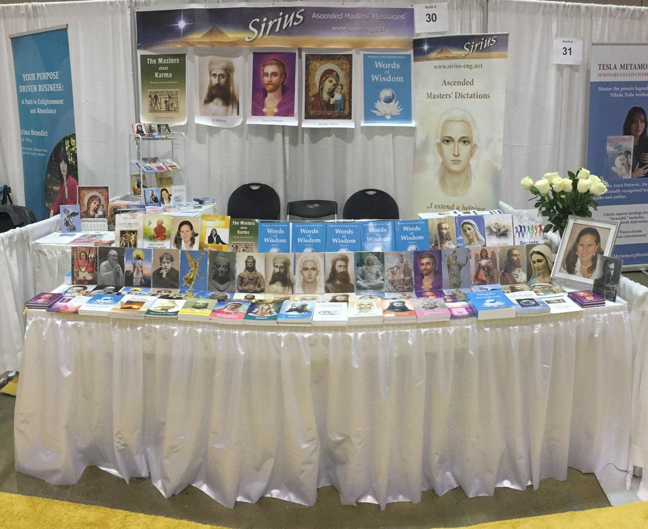 The books of Tatyana N. Mickushina have been presented at New Living Expo, April 27-29, 2018