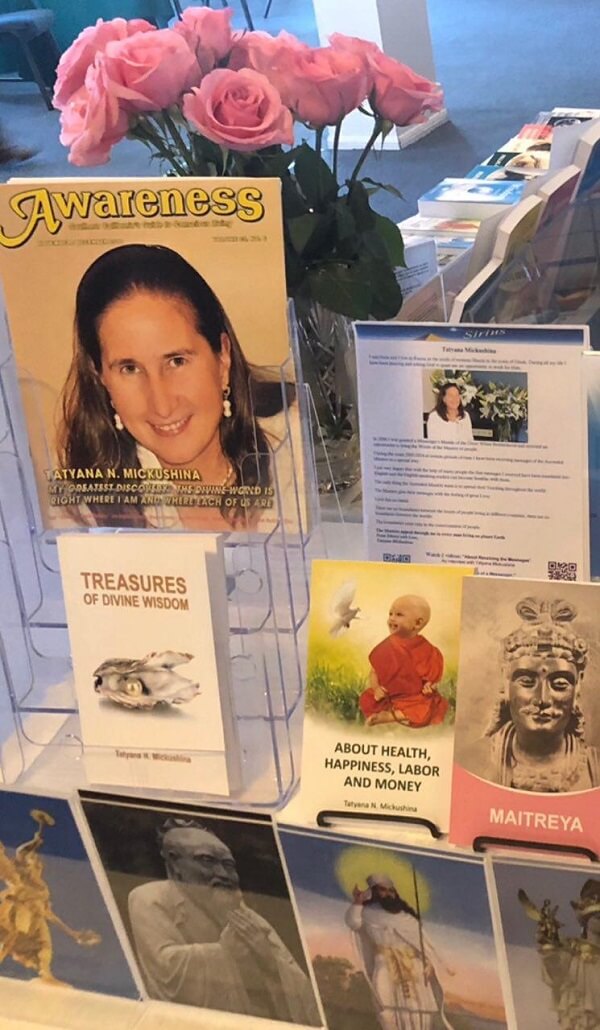 Books by Tatyana N. Mickushina have been presented in San Mateo, at New Living Expo, on April 26-28, 2019